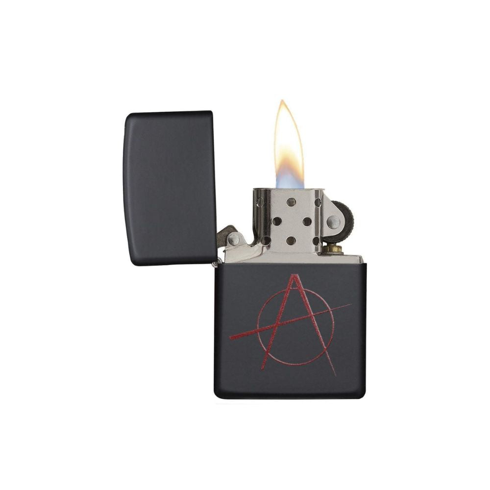 Zippo Anarchy Symbol Lighter