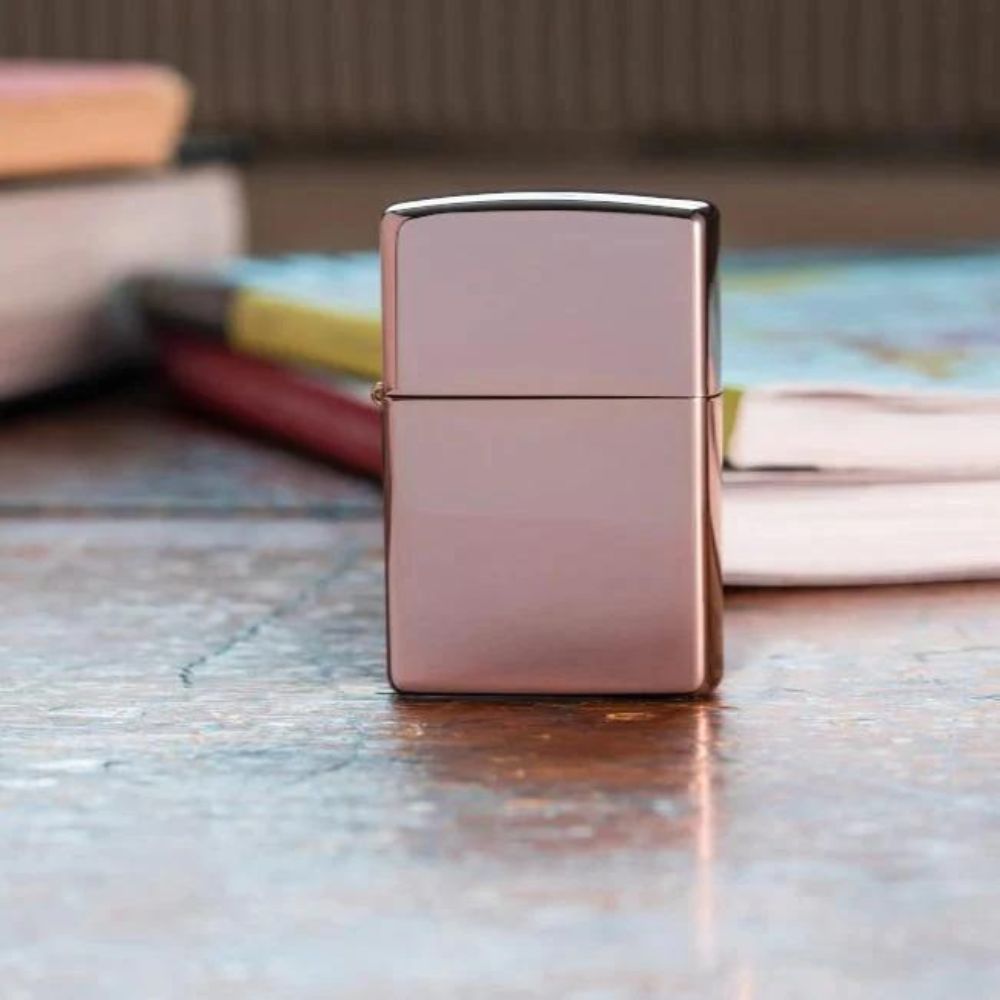 Zippo Classic High Polish Rose Gold Lighter
