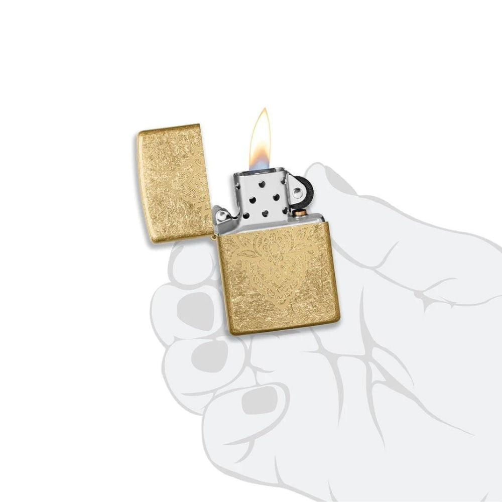 Zippo Henna Tattoo Design Lighter
