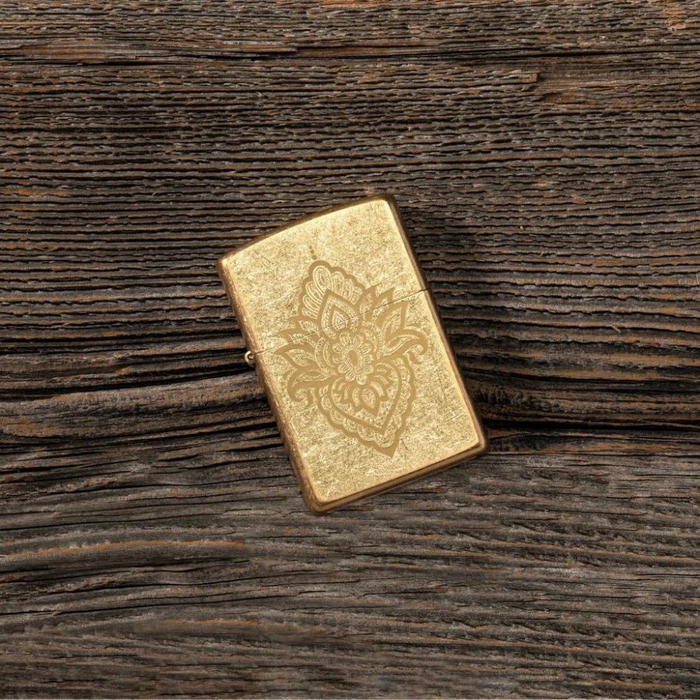 Zippo Henna Tattoo Design Lighter