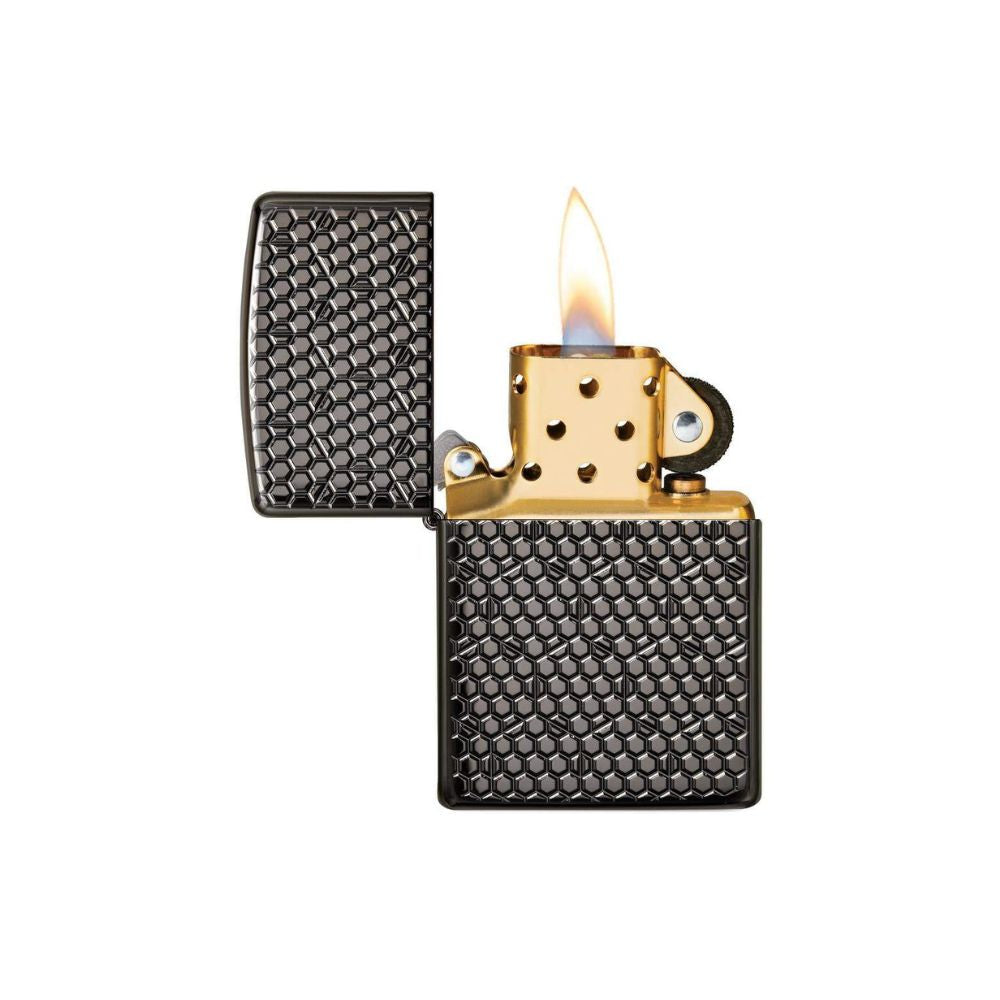 Zippo Hexagon Design Lighter