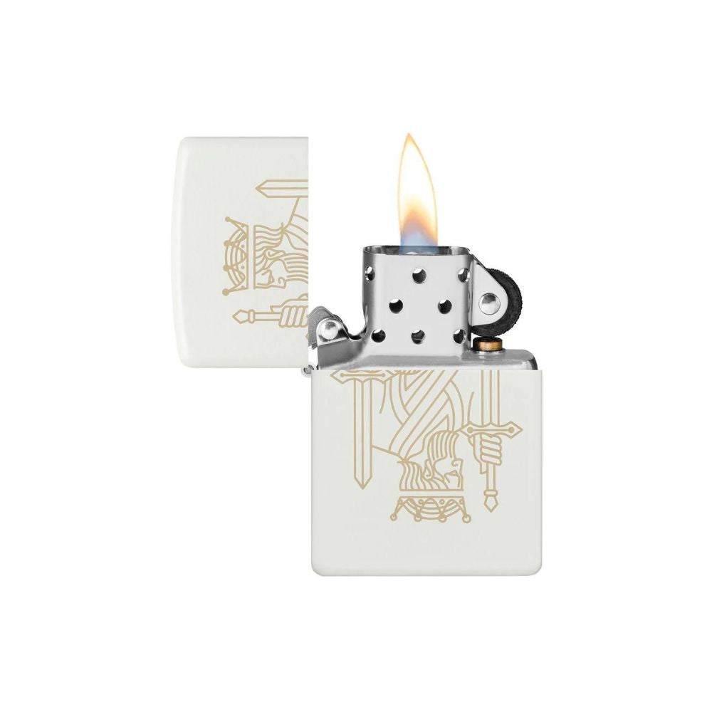Zippo King Queen Design Lighter
