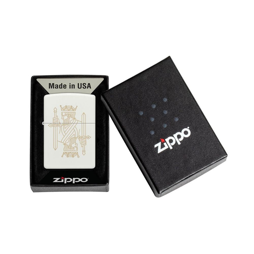 Zippo King Queen Design Lighter