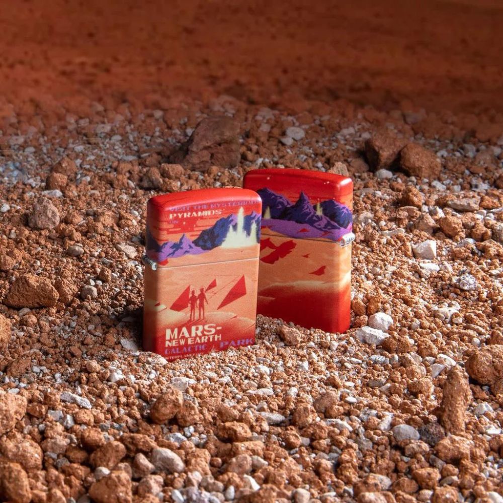 Zippo Mars Design Lighter