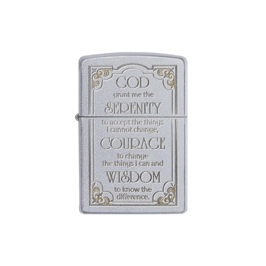 Zippo Serenity Prayer Lighter