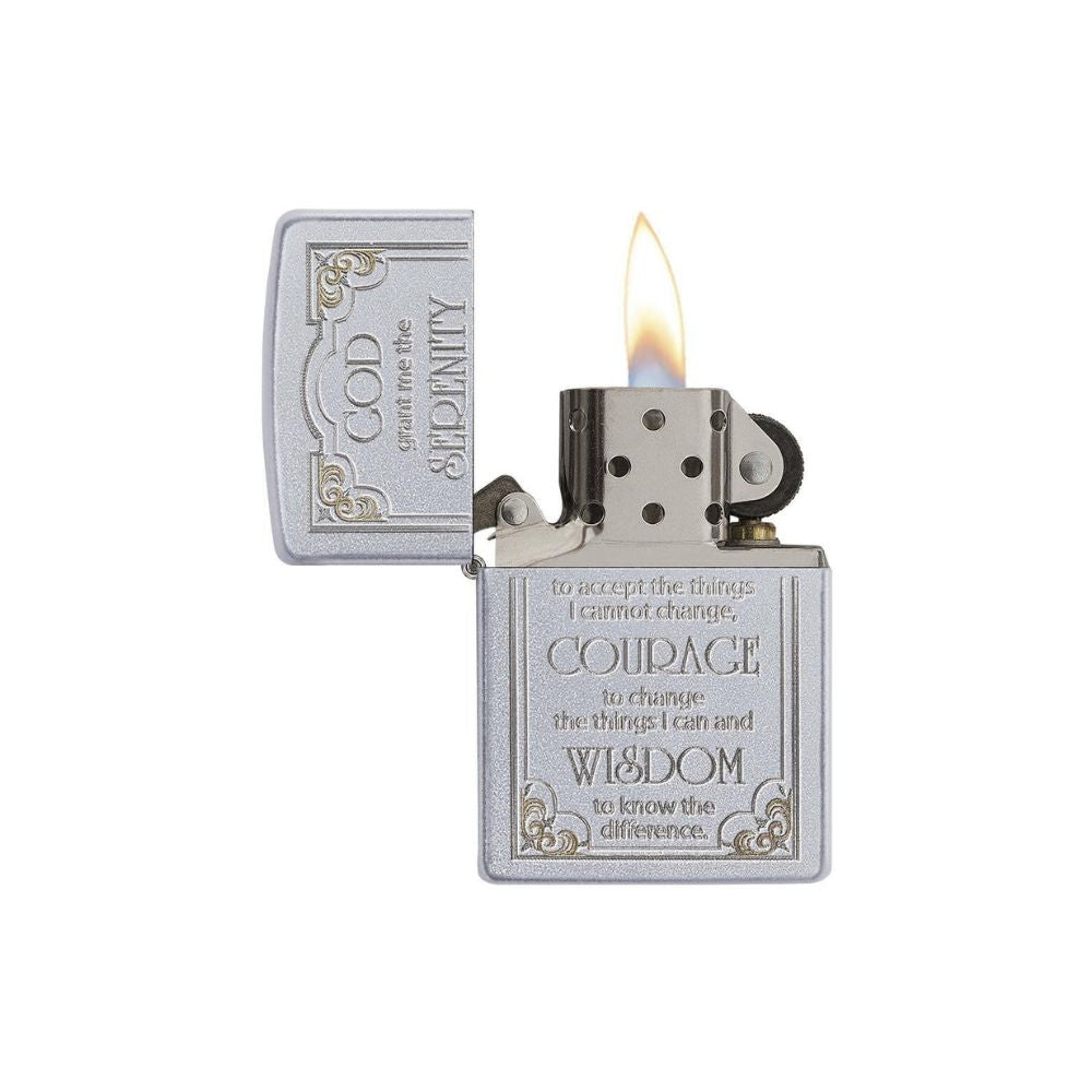Zippo Serenity Prayer Lighter