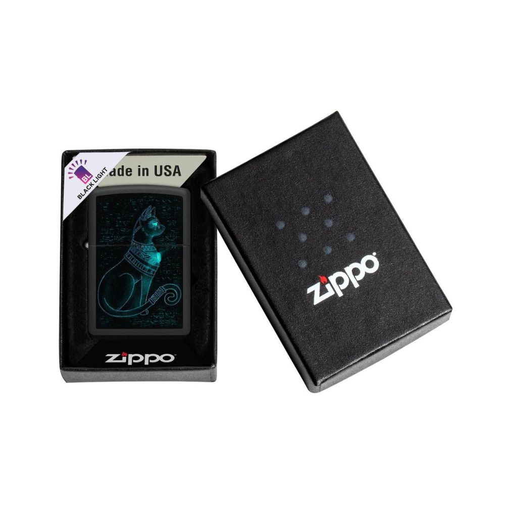 Zippo Spiritual Cat Design Lighter