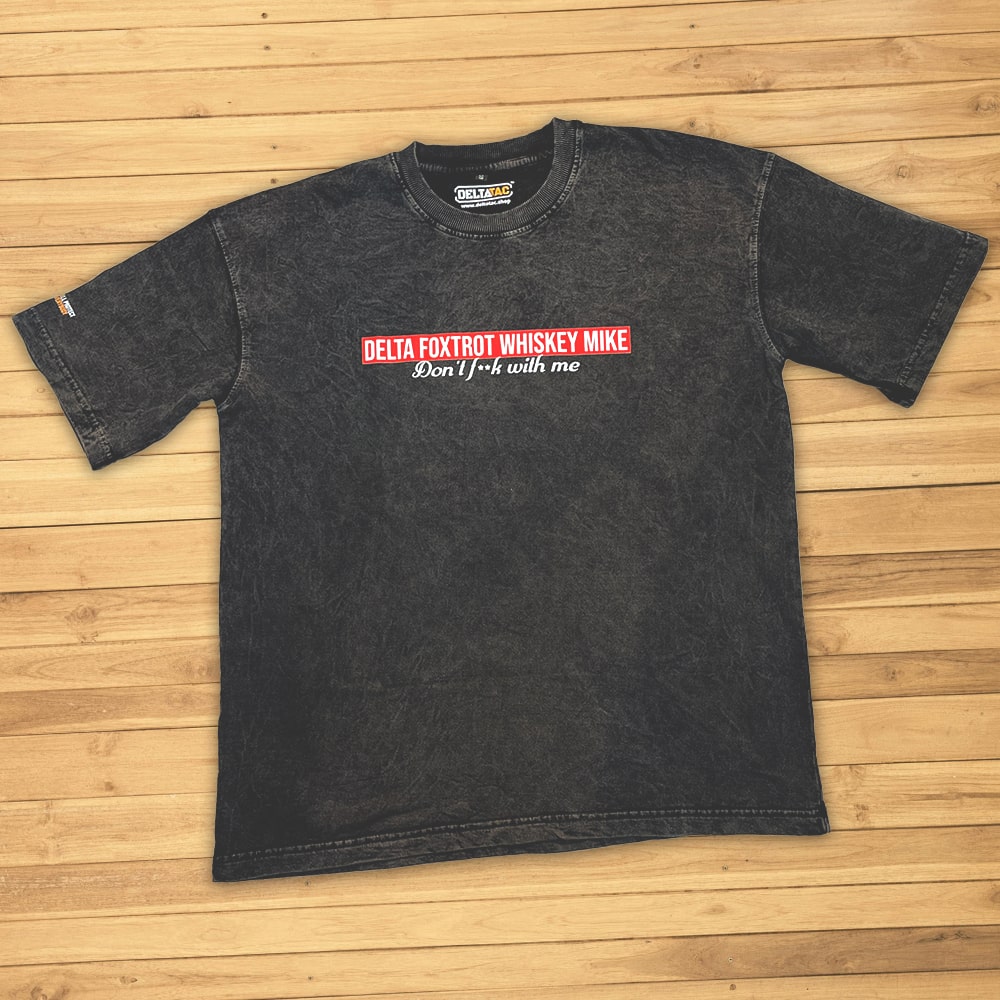 Operator Acid Wash Oversized T-shirt