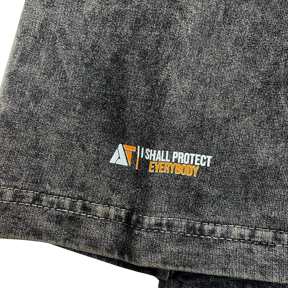 Operator Acid Wash Oversized T-shirt
