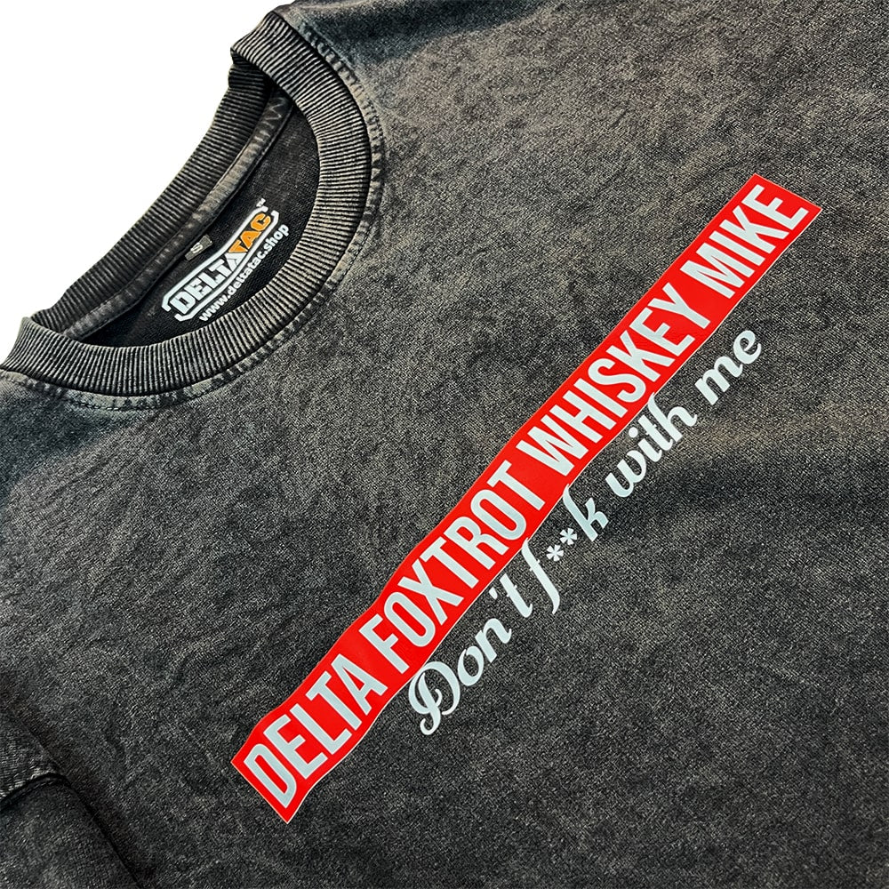 Operator Acid Wash Oversized T-shirt