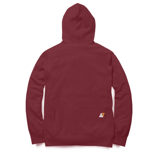 Operator Name Tab Hoodie-Mission Maroon