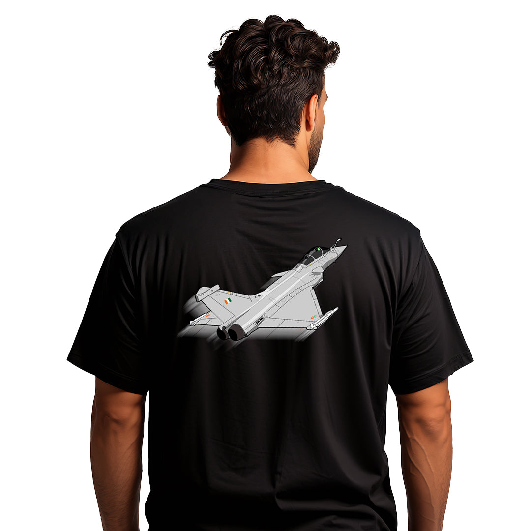 Fly High Dream Big Oversized T-shirt - Black