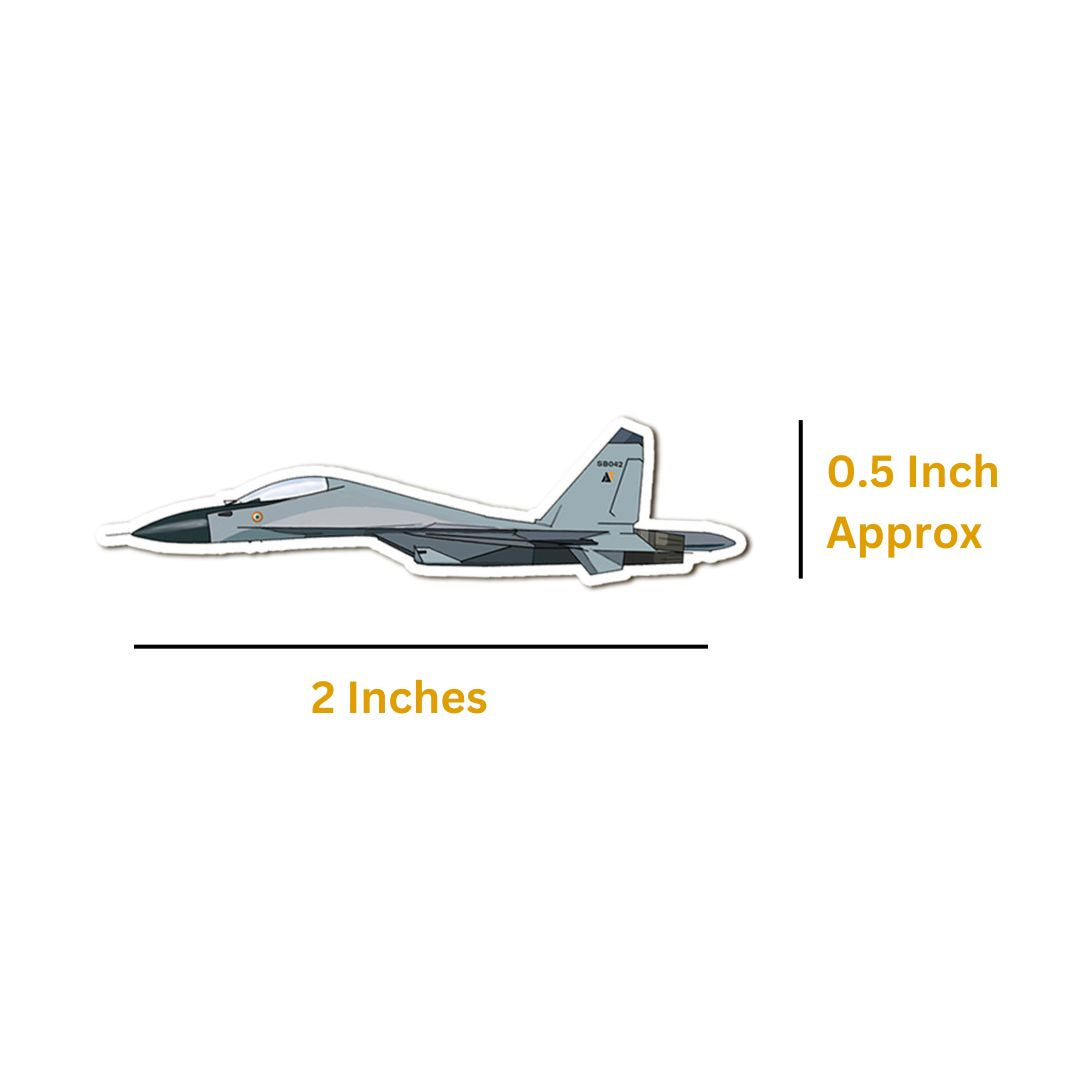 Micro Sukhoi Stickers (Pack of 2) - Mini Military Series