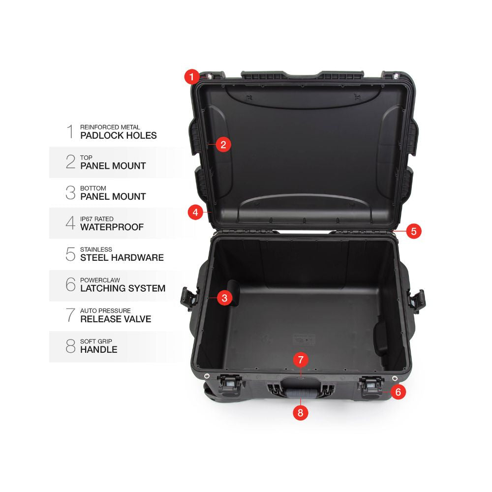 Nanuk 960 Black (Empty) Protective Hard Case