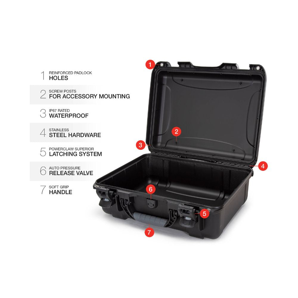 Nanuk 930 Black (Empty) Protective Hard Case