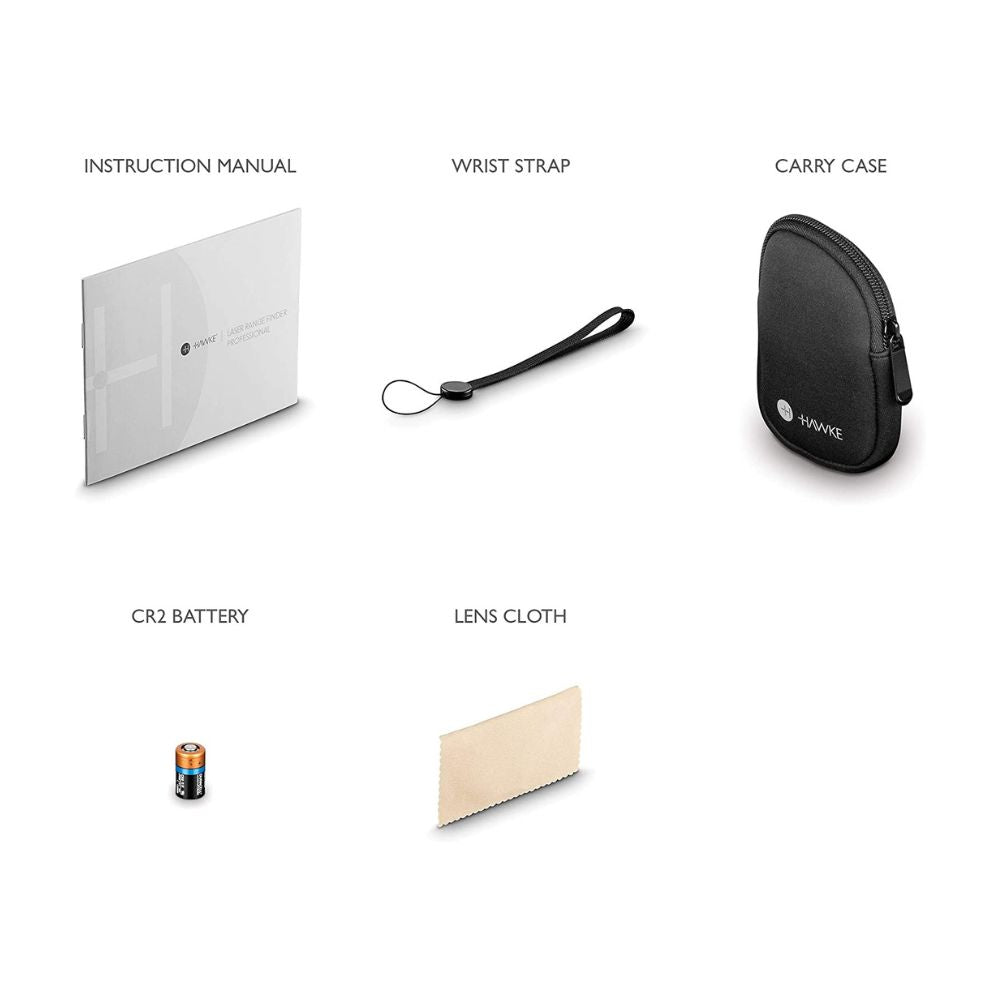 Hawke Laser Range Finder Vantage 600M accessories