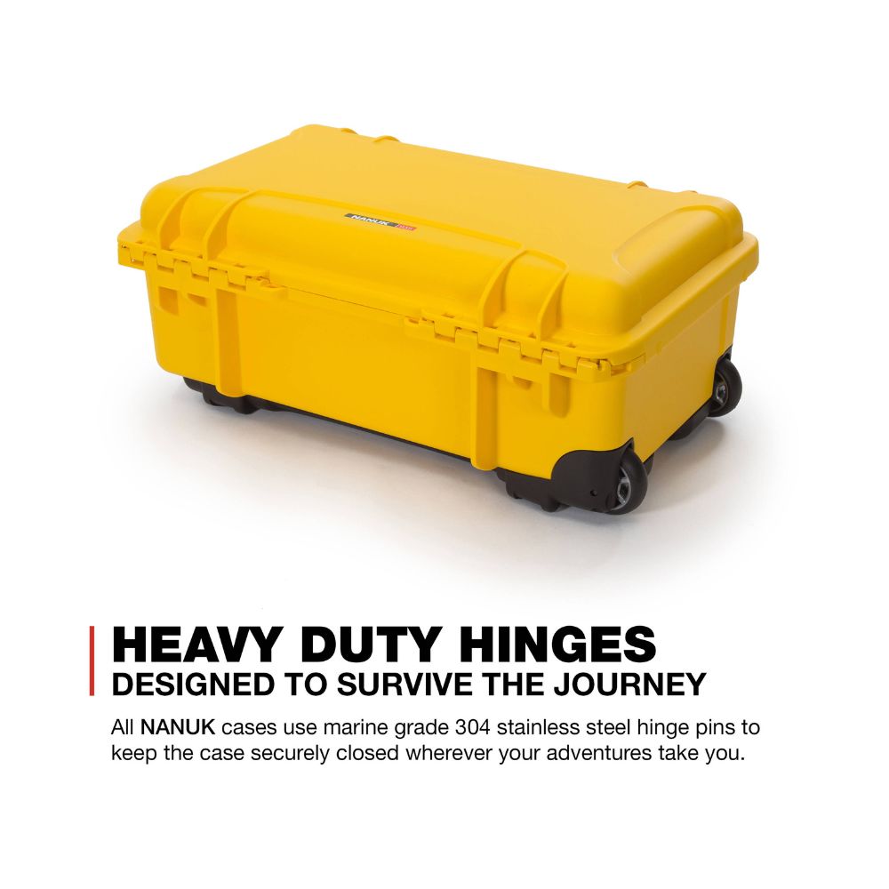 Nanuk 935 Camera Case Yellow - Pro Photo Kit