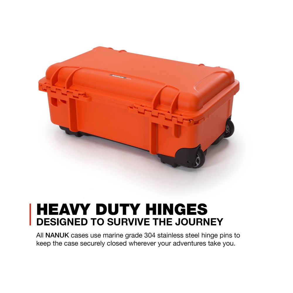 Nanuk 935 Camera Case Orange - Pro Photo Kit