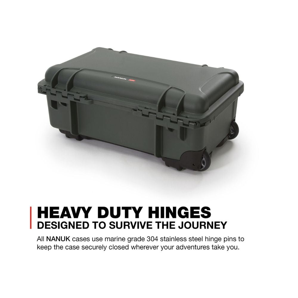 Nanuk 935 Camera Case Olive Green - Pro Photo Kit