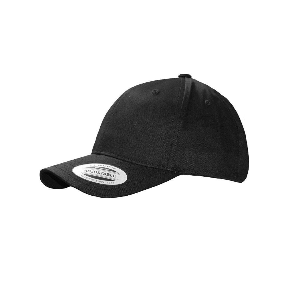 Flexfit Yupoong Adjustable 6363B Cap - Black