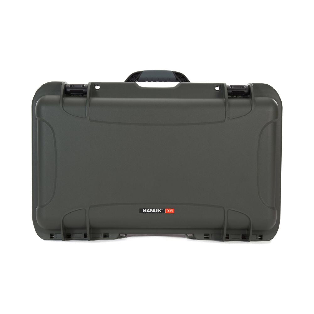 NANUK 935 Protective Hard Case Olive Green with Padded Dividers