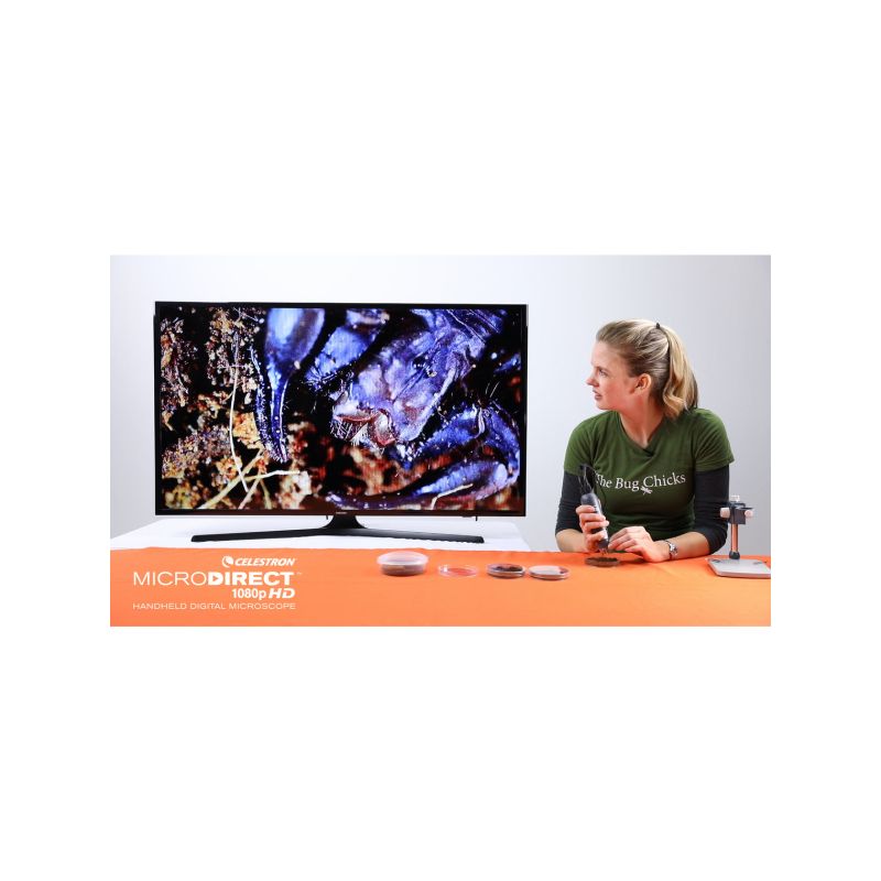 CELESTRON MICRODIRECT 1080P HDMI HANDHELD DIGITAL MICROSCOPE - deltatacstore