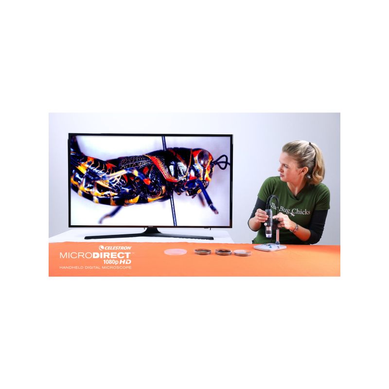 CELESTRON MICRODIRECT 1080P HDMI HANDHELD DIGITAL MICROSCOPE - deltatacstore