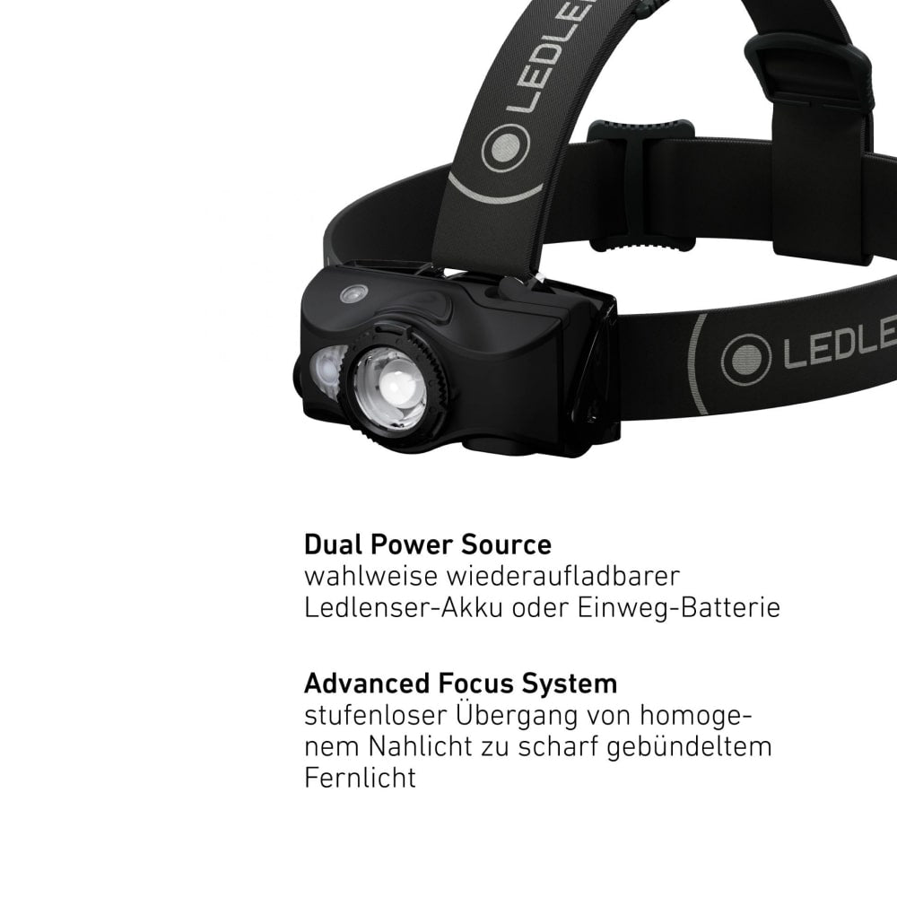 Ledlenser MH8 Healamp Black