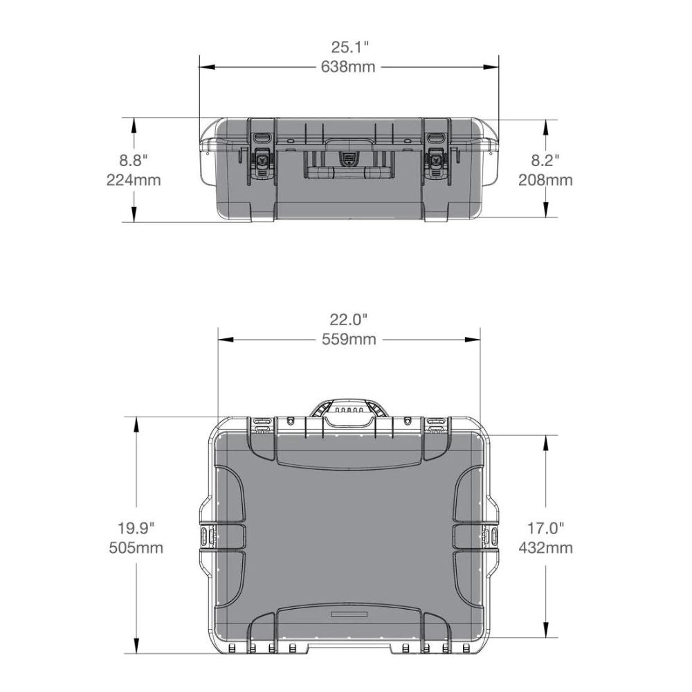 Nanuk 945 - Black(Empty) - DeltaTac.shop