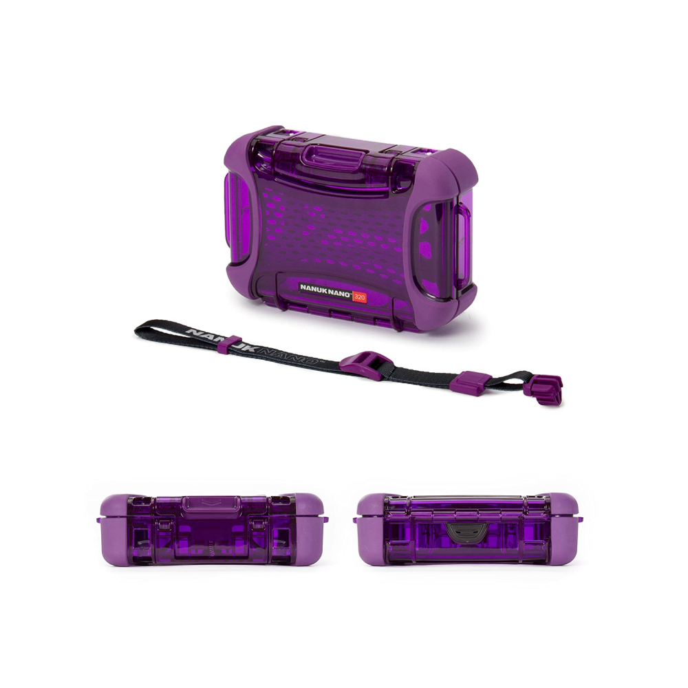 Nanuk Nano 320 Protective Hard Case - Purple