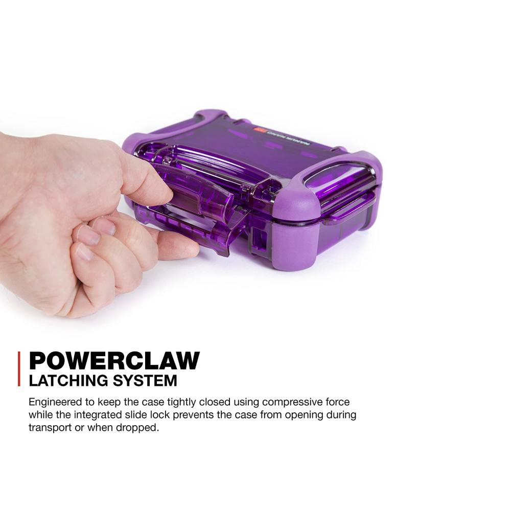 Nanuk Nano 320 Protective Hard Case - Purple