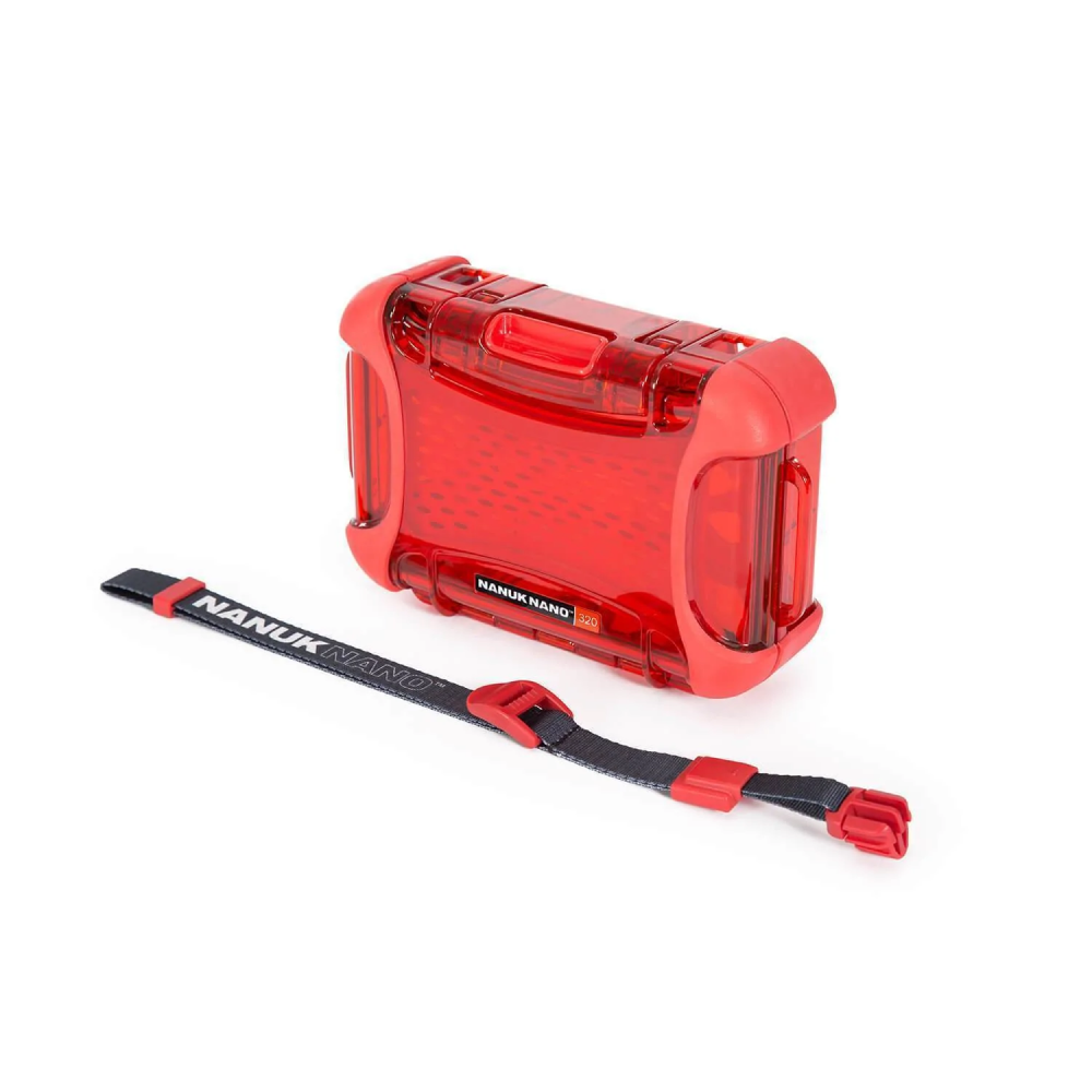 Nanuk Nano 320 Protective Hard Case - Red