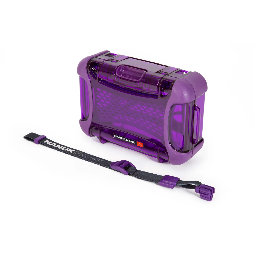 Nanuk Nano 330 Protective Hard Case - Purple