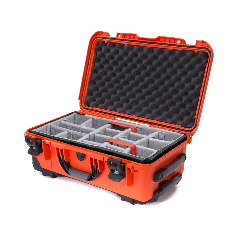 NANUK 935 Protective Hard Case Orange with Padded Dividers
