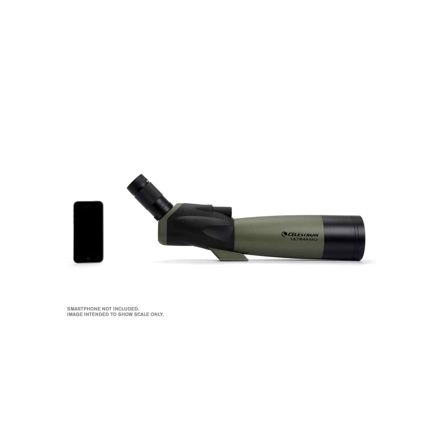 CELESTRON ULTIMA 20-60X80MM ANGLED ZOOM SPOTTING SCOPE WITH SMARTPHONE ADAPTER