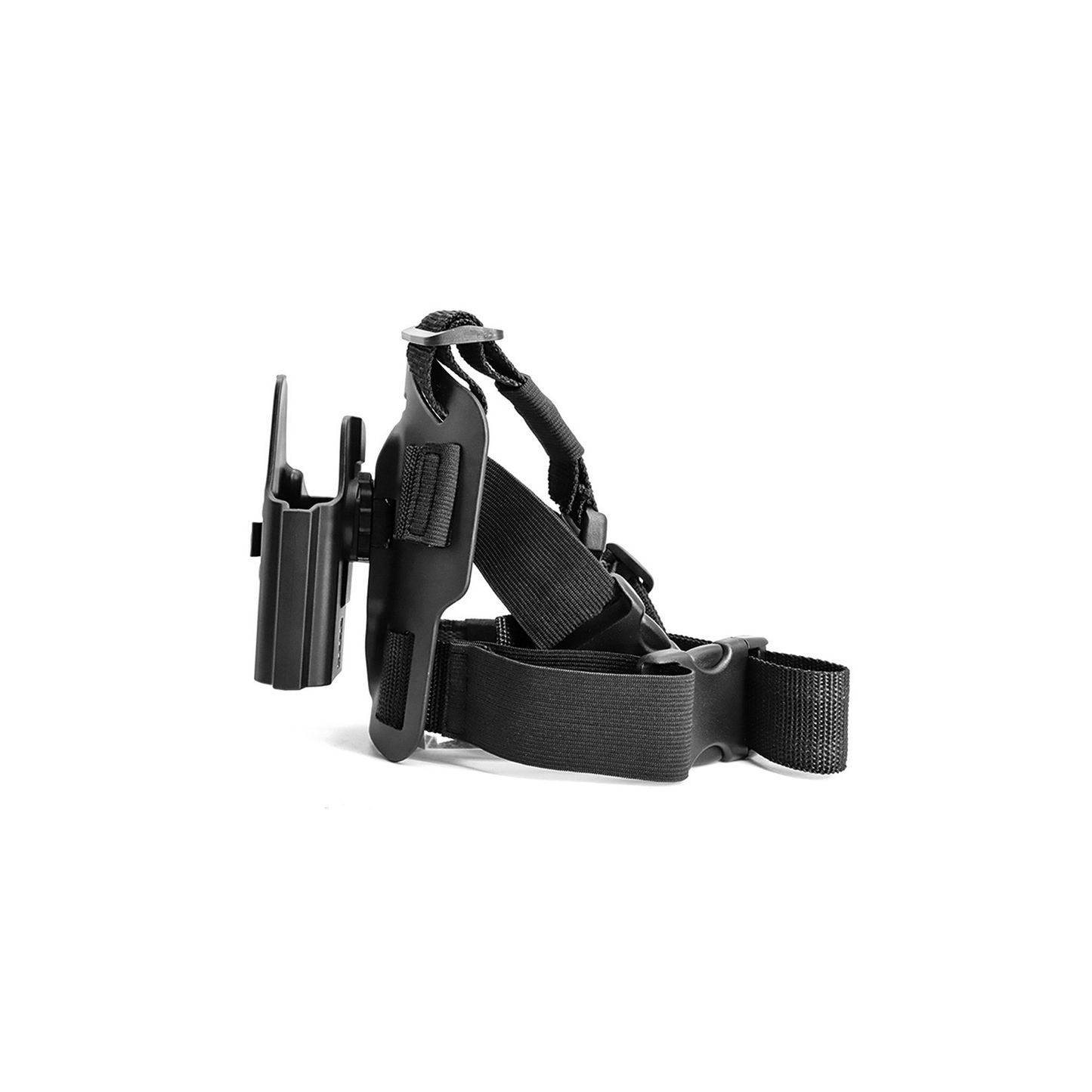 Dropleg/Thigh Polymer OWB Holster for Glock 26 27 33 (Gen 1-4) - Index Finger Released - DeltaTac.shop