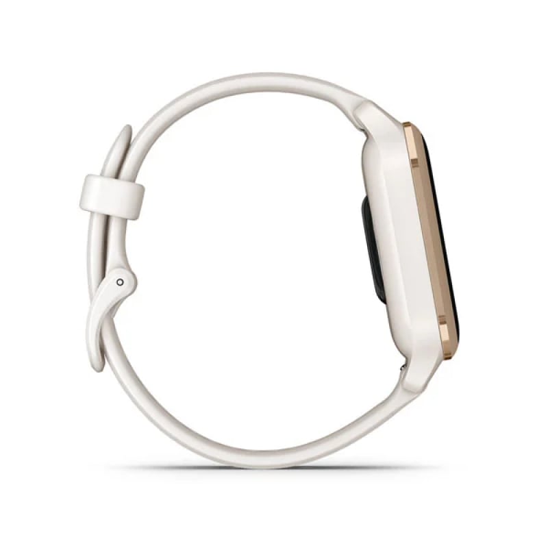 Garmin Venu Sq 2 Music Edition smartwatch Gold with Ivory