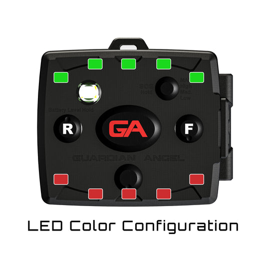 Guardian Angel Micro Series Wearable Safety Light - Red/Green