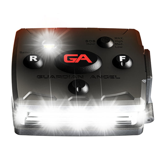 Guardian Angel Micro Series Wearable Safety Light - Red/White