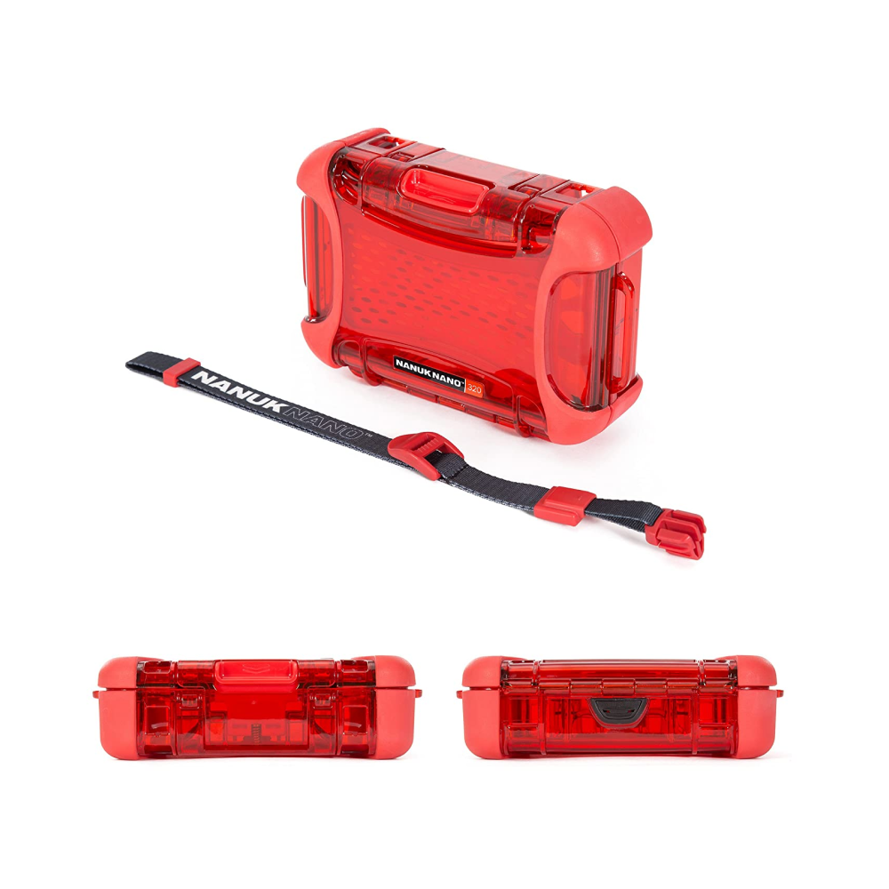 Nanuk Nano 320 Protective Hard Case - Red