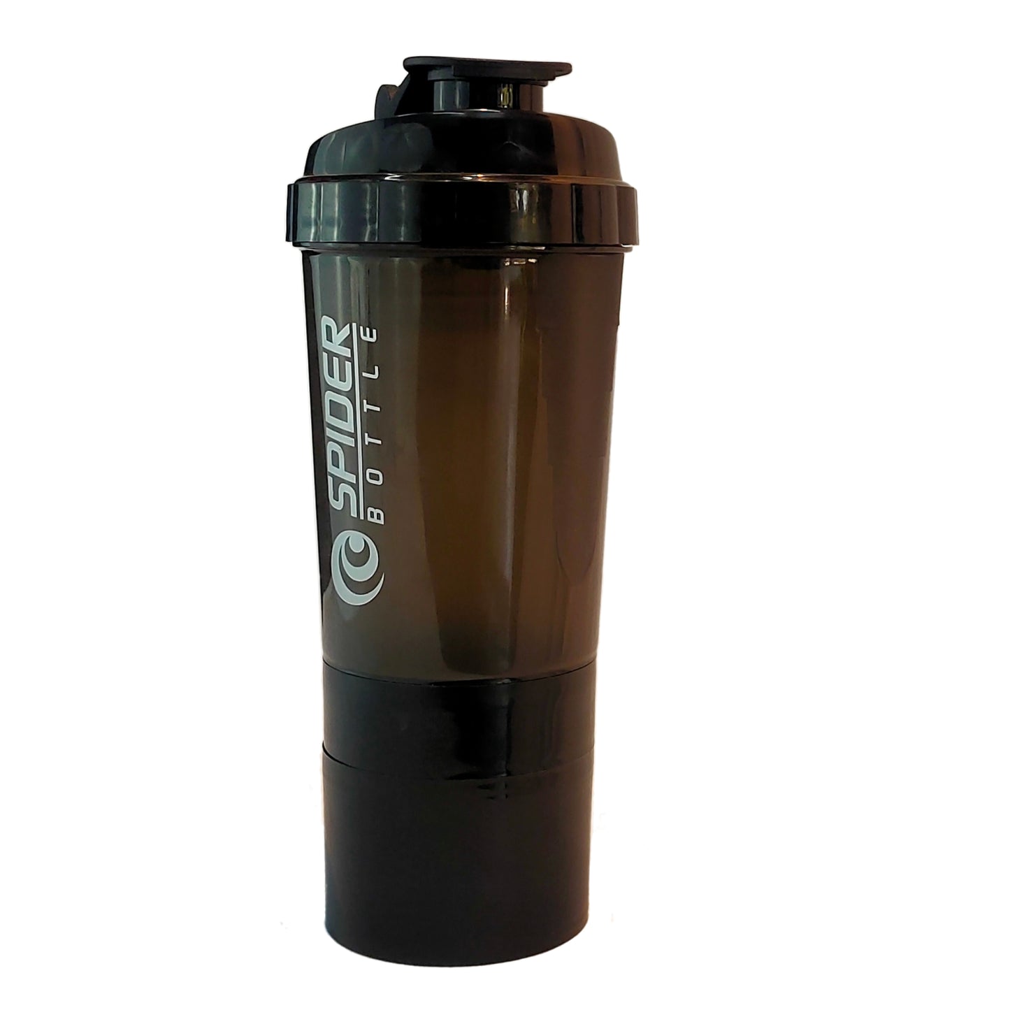 FITNESS STATION Plastic Spider Protein Shaker Water Bottle Sipper for Gym (Black, 500 Ml) - DeltaTac.shop