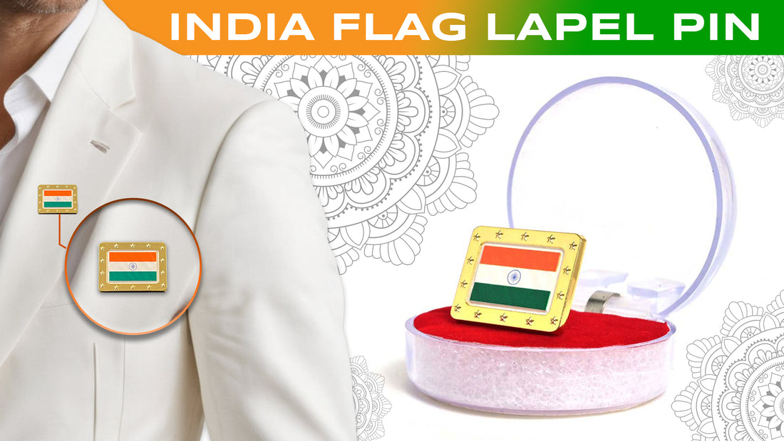Indian National Flag Lapel Pin