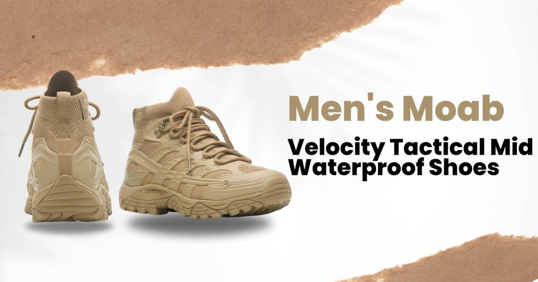 Merrell Men's Moab Velocity Tactical Mid Waterproof Shoes