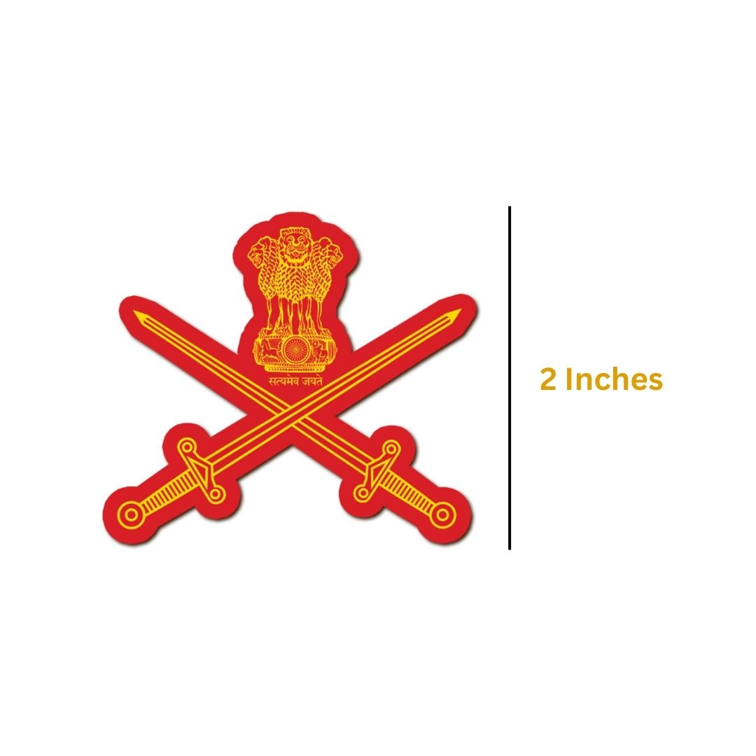 Indian Army Logo Mini Fridge Magnet