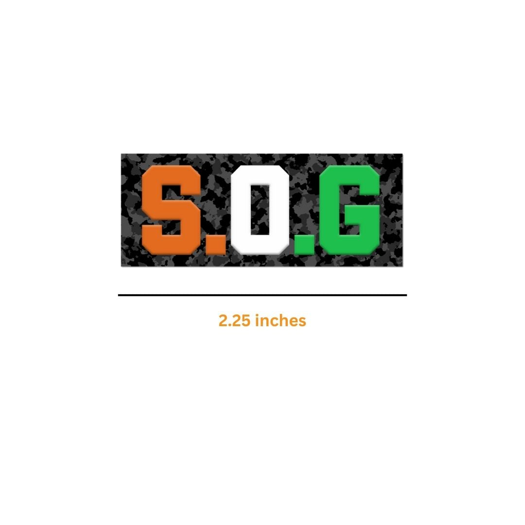 SOG Sticker (Pack of 2) - Mini Military Series