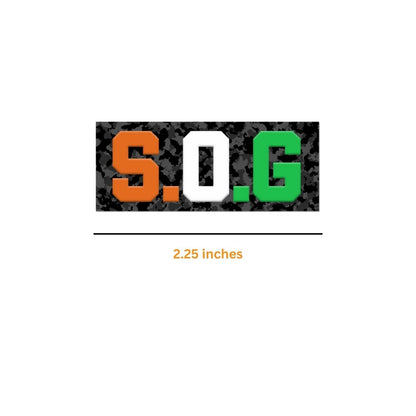 SOG Sticker (Pack of 2) - Mini Military Series