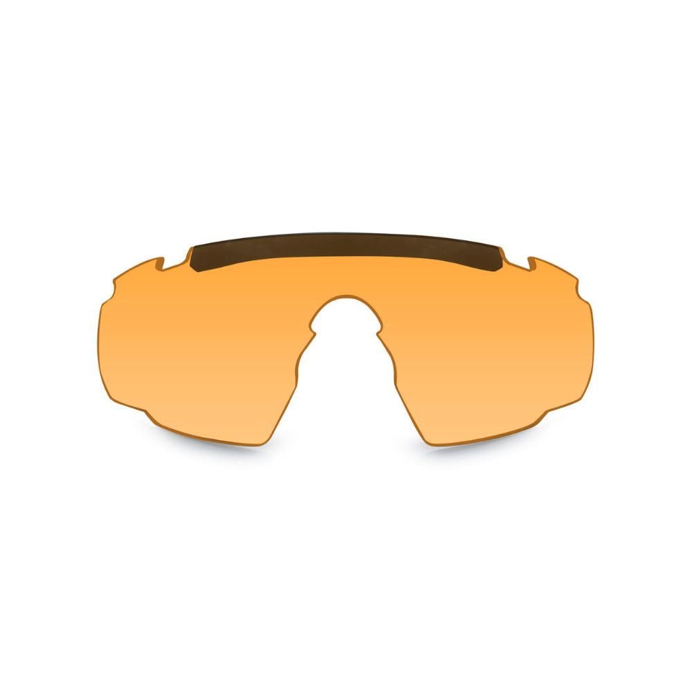 Saber Advanced Sunglasses - Matte Black Frame with Smoke Grey / Clear / Light Rust Shields