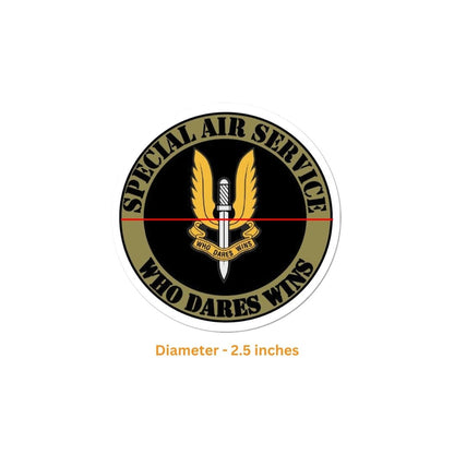 Special Air Service Logo Sticker