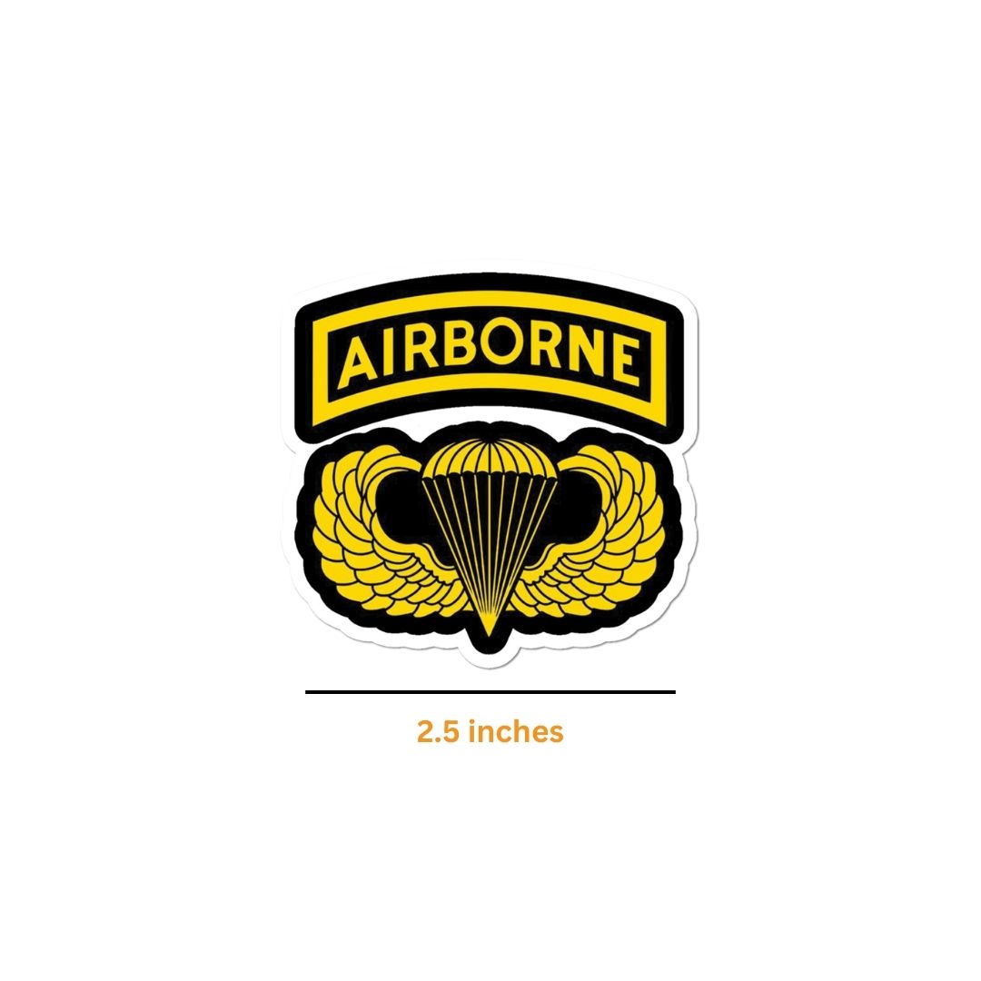 Airborne Logo Sticker