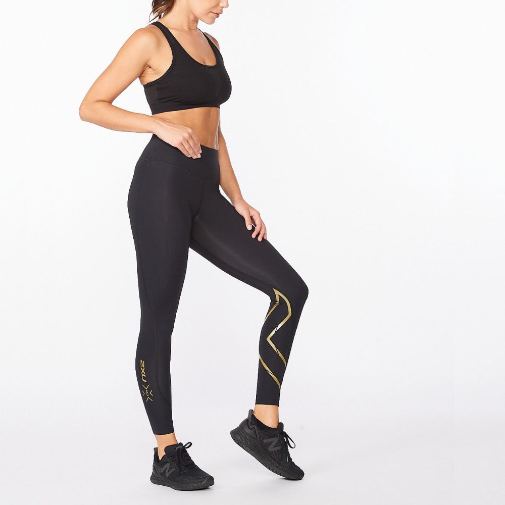 2XU Force Mid-Rise Compression Tights